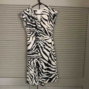 Beautiful Silk zebra print dress